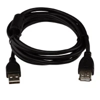 Кабель-удлинитель USB Am-Af, 5 м (Черный)
