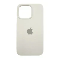 Чехол для Apple iPhone 13 Pro накладка/силикон Silicone Case (белый)