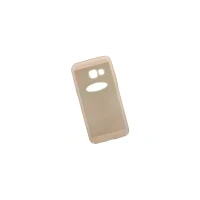 Чехол защитный Сетка Soft-Touch для Samsung Galaxy S8 (золотой)
