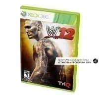 WWE 12 (Xbox 360, б/у, незнач.царап., устанавливается на 100%)