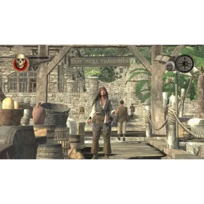 Disney Пираты Карибского Моря На краю света (Xbox 360, б/у, незнач.царап., устанавливается 100%)