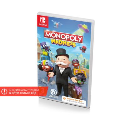 Monopoly Madness (Nintendo Switch, рус., в коробке, код на загрузку)