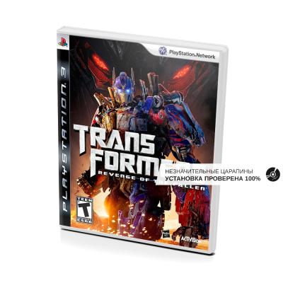 Transformers Revenge of the Fallen (PS3, б/у, незнач.царап., устанавливается 100%)