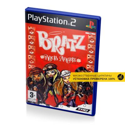Bratz Rock Angelz (PS2, б/у, множ.царап., устанавливается на 100%)