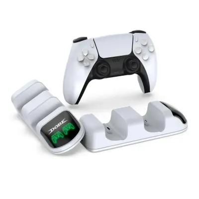 Зарядная станция для 2-х геймпадов Playstation DualSense DOBE (TP5-0507) (PS5)