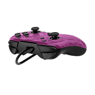 Геймпад проводной PDP для Nintendo Switch Faceoff Deluxe + Audio Wired Controller (Purple)