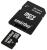 Карта памяти MicroSDHC + SD адаптер 16 GB Class10 Smartbuy (SDC10/16GB)
