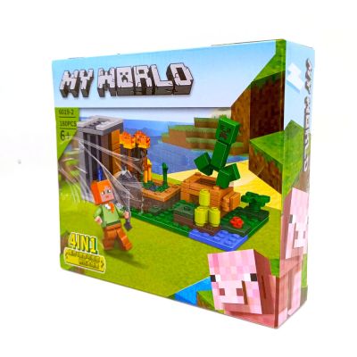 Конструктор Minecraft My World (180 деталей) 6019-2