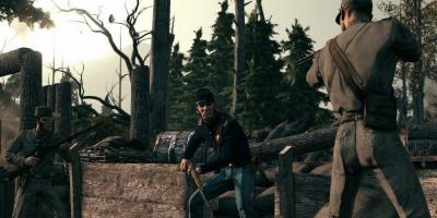 Call of Juarez Bound in Blood (Xbox 360, б/у, без обложки, множ.царап., устанавливается на 100%)