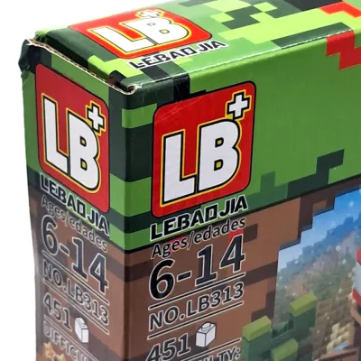 Конструктор My World Minecraft (451 деталей) LB313