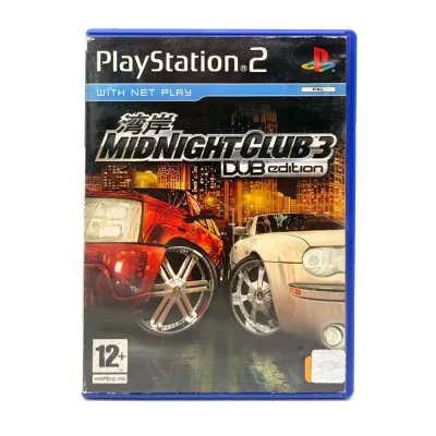 Midnight Club 3 DUB Edition (PS2, б/у, множ.царап., устанавливается на 100%)