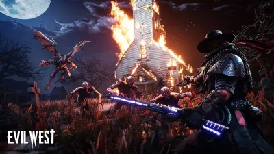 Evil West (PS4/PS5, б/у, рус.)