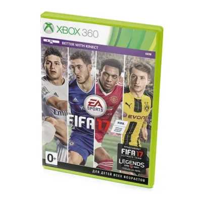 FIFA 17 (Xbox 360, б/у, рус.)