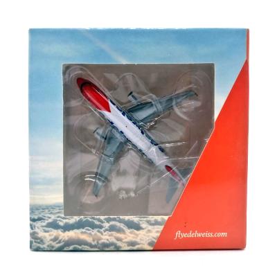 Модель самолета Herpa Wings 528986 Edelweiss Airlines Airplane A-320 HB-IJU 1:500