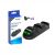 Зарядная станция для 2-х геймпадов Playstation DualShock DOBE (TP4-1877) (PS4) Зарядная станция для 2-х геймпадов Playstation DualShock DOBE (TP4-1877) (PS4)