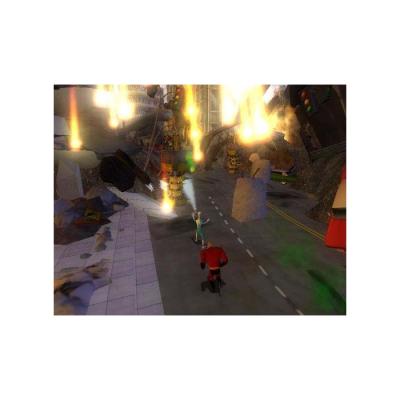 The Incredibles Rise of the Underminer (PS2, б/у, незнач.царап., устанавливается на 100%)