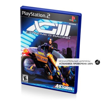 XG3 Extreme-G Racing (PS2, б/у, незнач.царап., устанавливается на 100%)