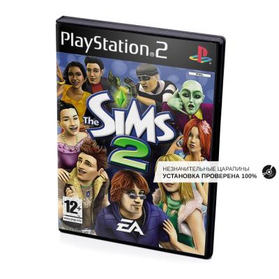 The Sims 2 (PS2, б/у, незнач.царап., устанавливается на 100%)