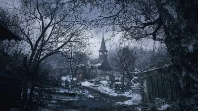 Resident Evil Village (PS4/PS5, рус.) русская обложка
