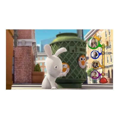 Rabbids Invasion - Интерактивный мультсериал (Xbox 360, б/у, рус.)