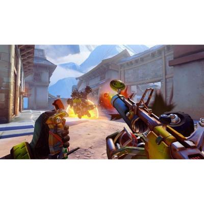 Overwatch Origins Edition (PS4/PS5, б/у, рус., незнач.царап., уст. на 100%) русская обложка