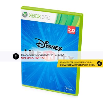 Disney Infinity 2.0 Игровой диск (Xbox 360, б/у, множ.царап., устанавливается на 100%)