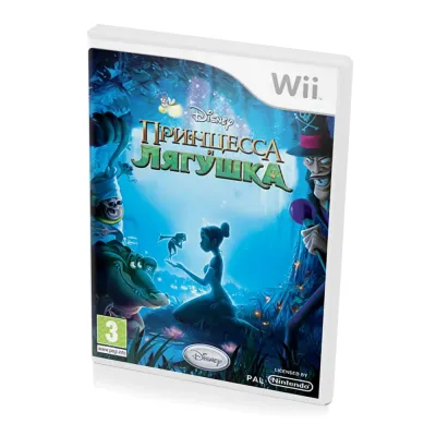 Disney Принцесса и Лягушка (Wii, рус.) (регион PAL)