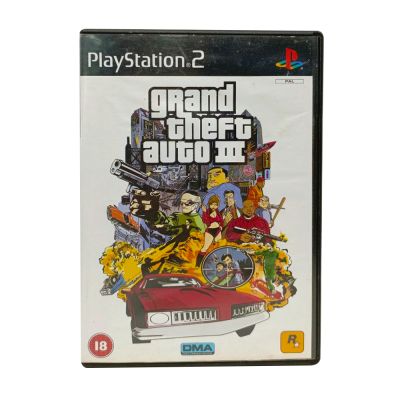 Grand Theft Auto III (GTA 3) (PS2, б/у)