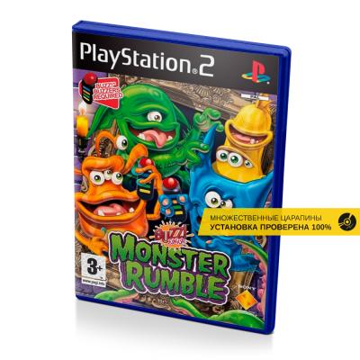Buzz! Junior Monster Rumble (PS2, б/у, множ.царап., устанавливается на 100%)