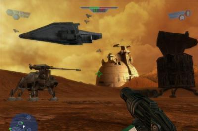 Star Wars Battlefront Platinum (PS2, б/у, только немецкий язык)