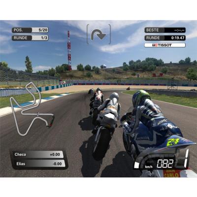 Moto GP 08 (PS2, б/у, без обложки)
