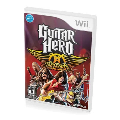 Guitar Hero Aerosmith (Wii, б/у) (регион PAL)