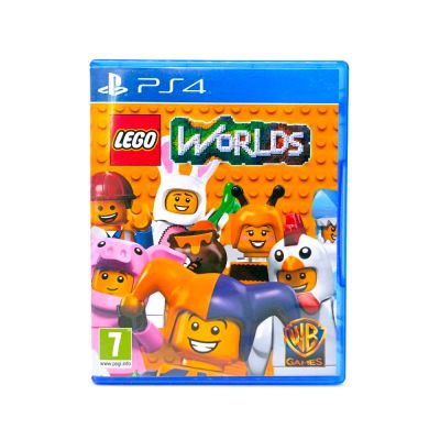 LEGO Worlds (PS4/PS5, б/у, рус.) Специальная обложка