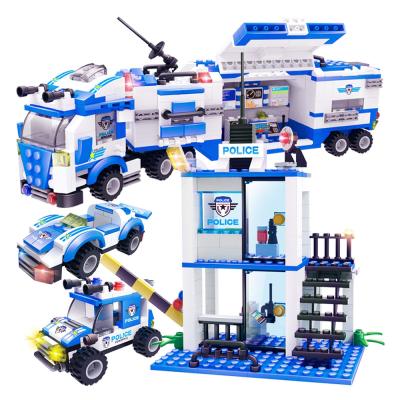Конструктор City series Police Station (858 деталей) LX.A327