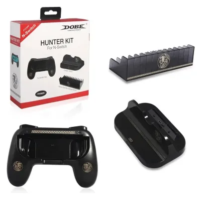 Зарядная станция + аксессуары для Nintendo Switch Hunter Kit DOBE (TNS-860)