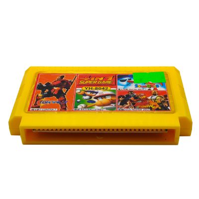 Картридж 8-bit 4 в 1 CONTRA 7|STREET FIGHTER 2010|SNOW BROS.|BASEBALL STREET (YH-8042)
