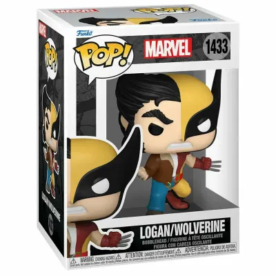 Фигурка Funko POP! Bobble Marvel Split Logan/Wolverine (1433) 80893