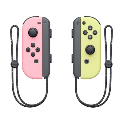Nintendo Switch Набор 2 Контроллера Joy-Con (пастельный розовый / пастельный желтый)