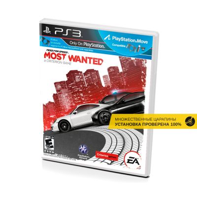 Need For Speed Most Wanted 2012 (A Criterion Game) (PS3, б/у, рус., множ.царап., уст. на 100%)