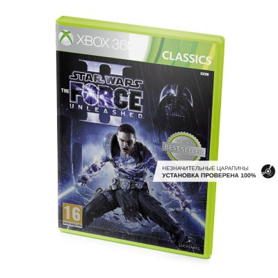 Star Wars The Force Unleashed II Classics (Xbox 360/One/Series, б/у, незнач.царап.)