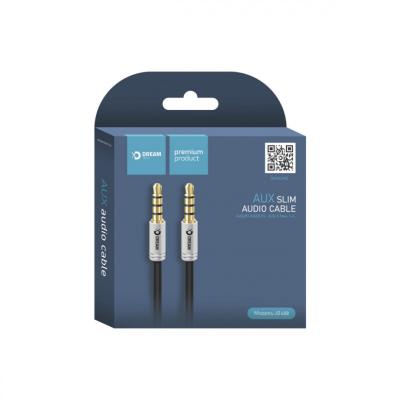 Кабель AUX DREAM JD458 1м (серебристый)