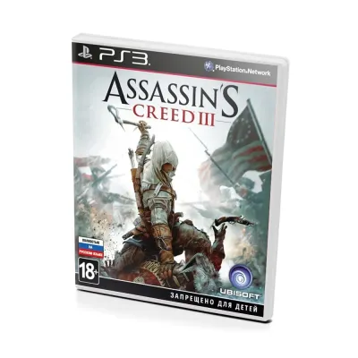 Assassins Creed III (3) (PS3, б/у, рус.)
