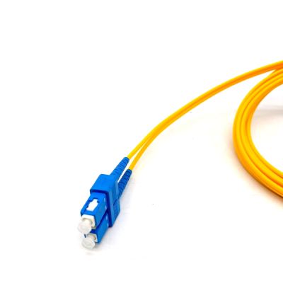 Патч-корд оптический соединительный одномодовый Duplex SC-SC, 0-9/125 3 м