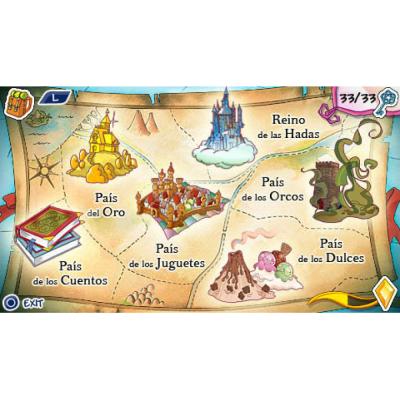 Geronimo Stilton in the Kingdom of Fantasy. The Videogame (PSP, б/у)