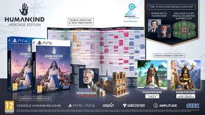 Humankind Heritage Edition (PS5, б/у, рус.)