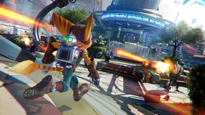 Ratchet & Clank Сквозь Миры / Rift Apart (PS5, рус.) рус. обложка