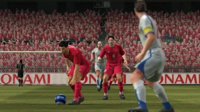 PES 2008 Pro Evolution Soccer (Xbox 360, б/у, множ.царап., устанавливается на 100%)