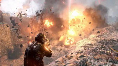 Helldivers 2 (PS5, б/у, рус.)