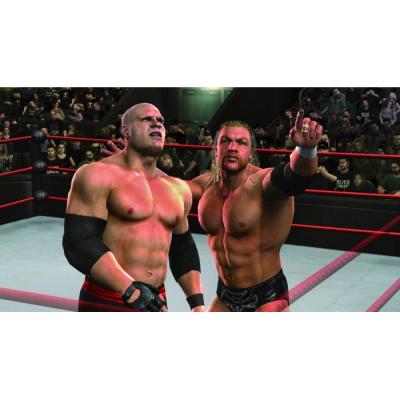 WWE SmackDown vs. Raw 2008 (PS3, б/у, множ.царап., устанавливается на 100%)