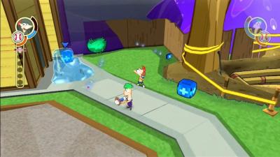 Phineas and Ferb Across the 2nd Dimension (PSP, б/у)